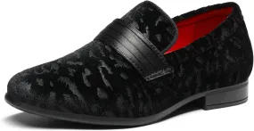 Bruno Marc Boys Dress Shoes Slip-on Loafers Formal Tuxedo Shoes