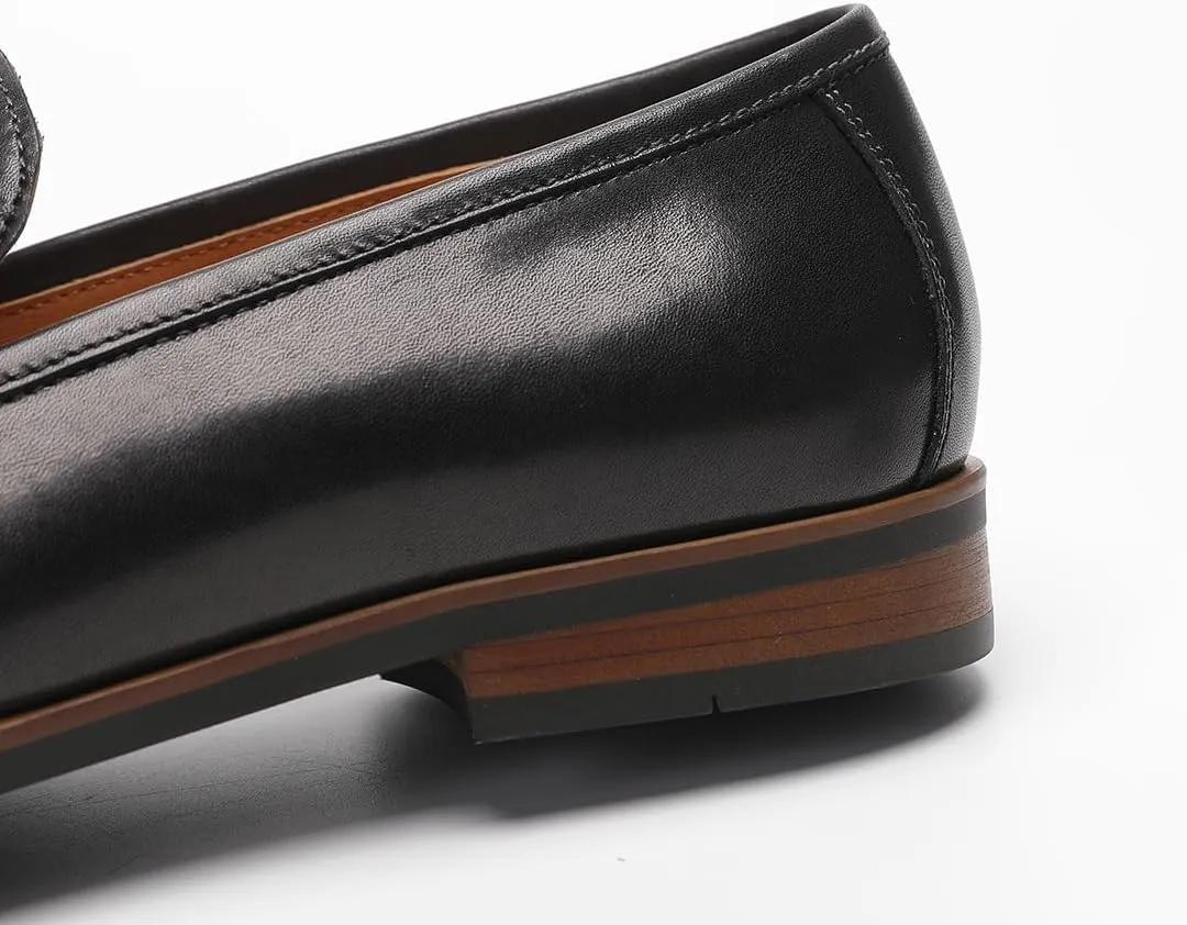 Loafers for Men - Premium Calfskin Tassel Shoes | Handcrafted Business Casual Loafers
