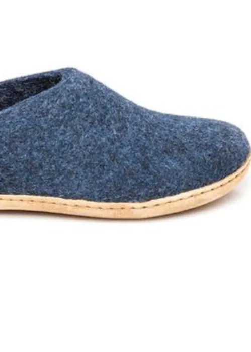 Slip On Slippers - Denim