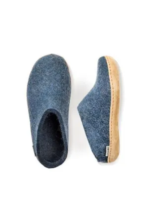 Slip On Slippers - Denim