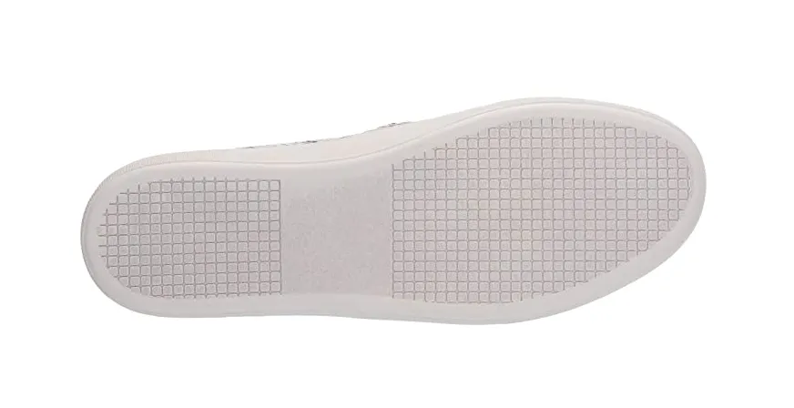 Snake Skin Style Platform Slip On Sneakers