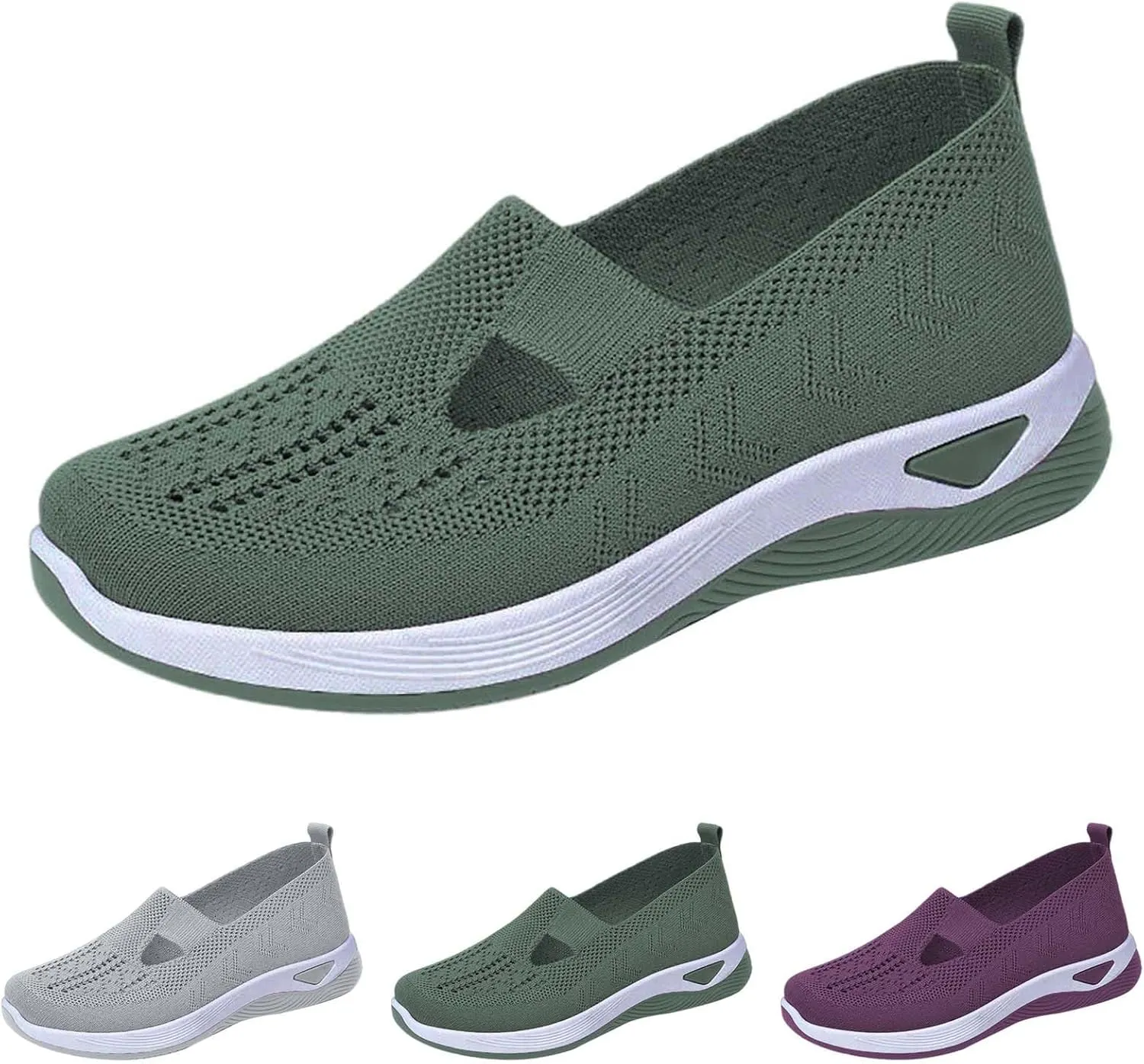 Women's Slip on Sneakers Shoes Woven Orthopedic Tennis Shoes Men Food Service Casual Shoes for Fall High Top Sneakers Tennis Shoe Loafers Casual Slip On